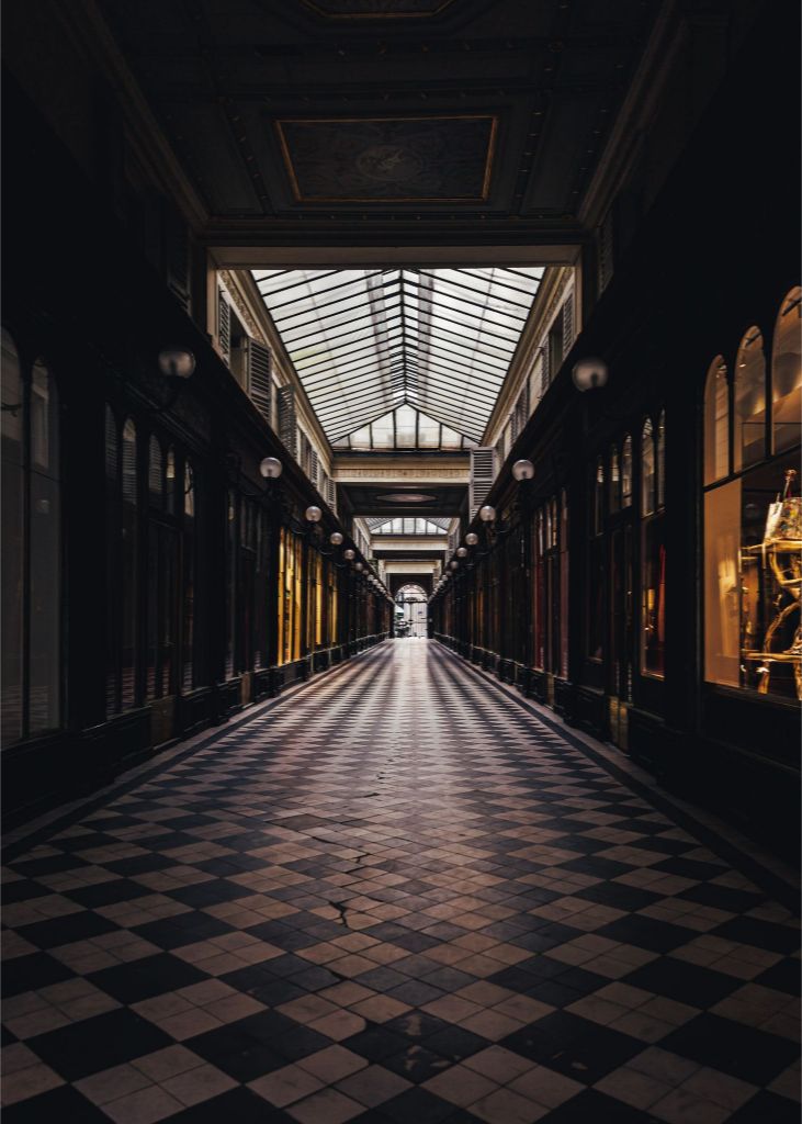 Checkerboard Hall (Poster)